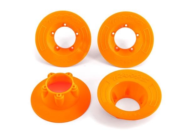 Tapacubos naranja Traxxas Sledge (4pcs) TRX9569T