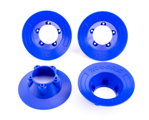 Tapacubos azules Traxxas Sledge (4pcs) TRX9569X