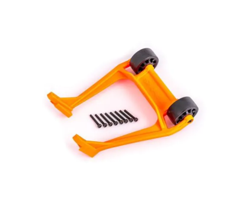 Barra anti-caballitos naranja (montada) Traxxas Slegde TRX9576T