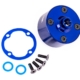 Portador, diferencial (aluminio, anodizado azul)/buje diferencial/junta de corona dentada/CCS de 3 x 10 mm (4)