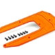 Placa protectora, chasis, naranja (compatible con Sledge)