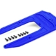 Placa protectora, chasis, azul (compatible con Sledge)
