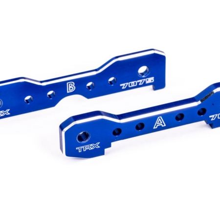 Barras de unión delanteras, aluminio 7075-T6 (anodizado azul) (compatible con Sledge)