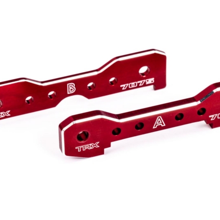 Barras de unión delanteras, aluminio 7075-T6 (anodizado rojo) (compatible con Sledge)
