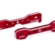Barras de unión delanteras, aluminio 7075-T6 (anodizado rojo) (compatible con Sledge)