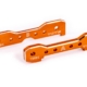 Barras de unión delanteras, aluminio 7075-T6 (anodizado naranja) (compatible con Sledge)