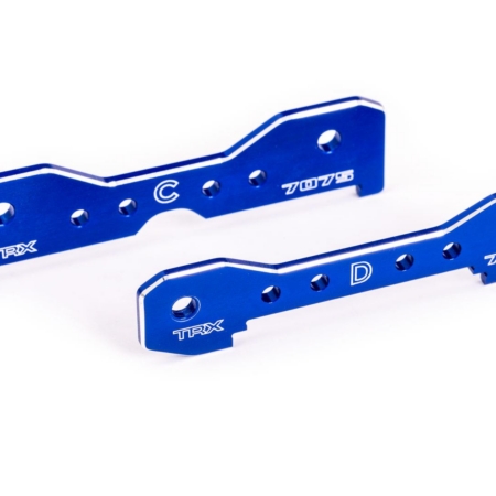 Barras de unión traseras, aluminio 7075-T6 (anodizado azul) (compatible con Sledge)