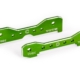 Barras de unión traseras, aluminio 7075-T6 (anodizado verde) (compatible con Sledge)