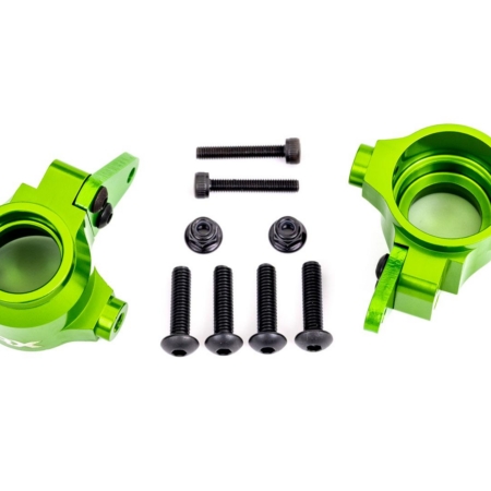 BLOQUES DE DIRECCIÓN, ALUMINIO 6061-T6 (ANODIZADO EN VERDE), IZQUIERDO Y DERECHO