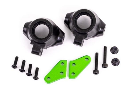 Brazos del bloque de dirección (aluminio, anodizado verde) (2)/bloques de dirección, izquierdo o derecho