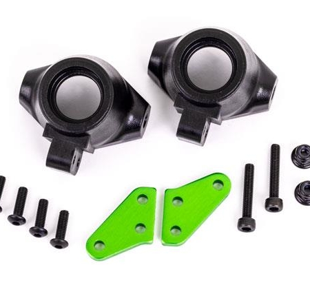 Brazos del bloque de dirección (aluminio, anodizado verde) (2)/bloques de dirección, izquierdo o derecho