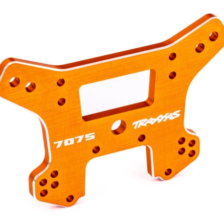 Torre de amortiguación delantera, aluminio 7075-T6 (anodizado naranja) (compatible con Sledge)