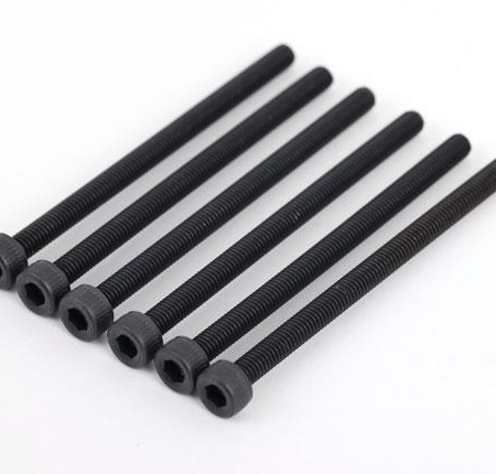 Tornillos de cabeza hueca hexagonal de 3 x 45 mm (6)
