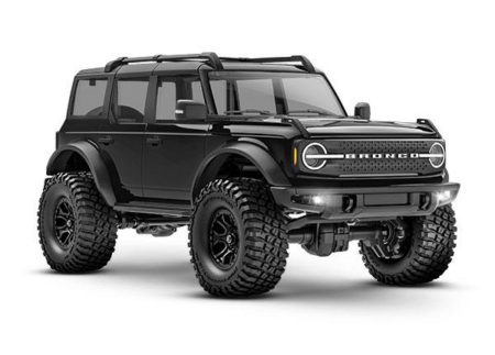 Camión eléctrico Traxxas TRX-4M a escala 1/18 y Trail Crawler Ford Bronco 4WD con TQ Black