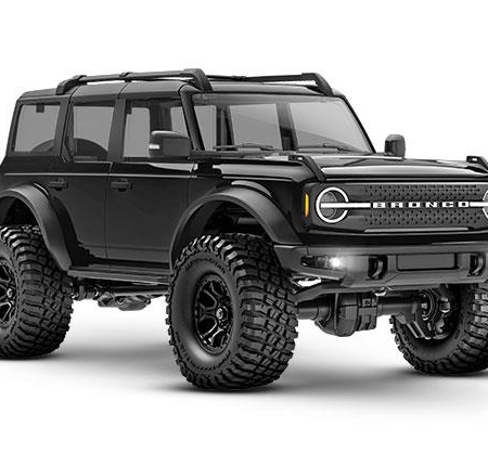 Camión eléctrico Traxxas TRX-4M a escala 1/18 y Trail Crawler Ford Bronco 4WD con TQ Black