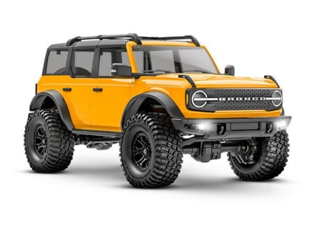 Camión eléctrico Traxxas TRX-4M a escala 1/18 y Trail Crawler Ford Bronco 4WD con TQ naranja