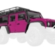 Land Rover Defender TRX-4M, carrocería rosa ensamblada