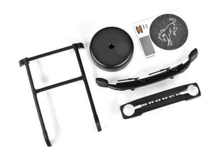 Portaequipajes/cubierta para llanta de repuesto/cubierta/rejilla (compatible con carrocería n.° 9711)