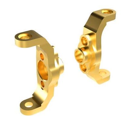 Bloques de ruedas, latón (4 gramos) (izquierda y derecha)