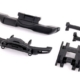 Parachoques delantero con cabrestante/parachoques trasero/soportes de parachoques, delantero y trasero/placa protectora central