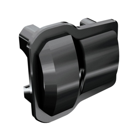 Tapa diferencial, delantera o trasera (cromada negra) (2)