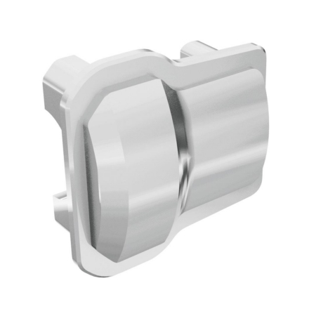 Tapa diferencial, delantera o trasera (cromada estatina) (2)