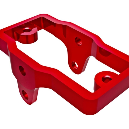 Soporte de servo, aluminio 6061-T6 (anodizado rojo)