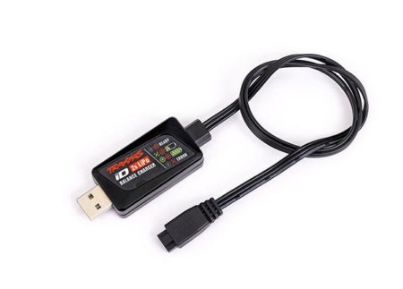 Cargador, iD Balance, USB (LiPo de 2 celdas y 7,4 voltios con conector iD únicamente)
