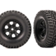 Neumáticos y ruedas, ensamblados (ruedas negras 1.0, neumáticos BFGoodrich Mud-Terrain T/A KM3 2.2x1.0) (2)