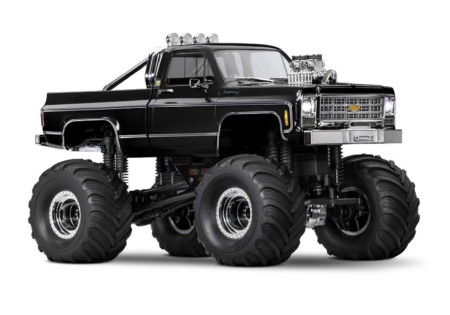 Camión monstruo Traxxas TRX-4MT Chevrolet K10 negro