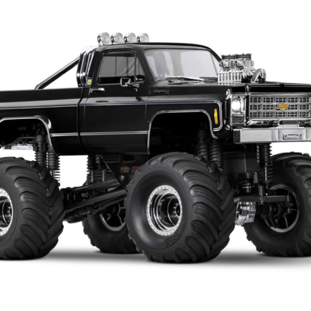 Camión monstruo Traxxas TRX-4MT Chevrolet K10 negro
