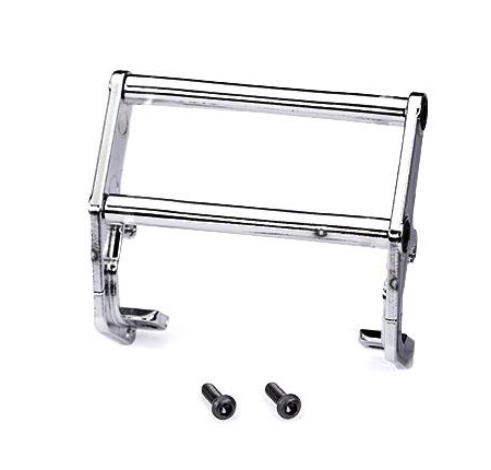 Barra de empuje, parachoques, cromada (ensamblada) (se adapta al parachoques n.° 9836)