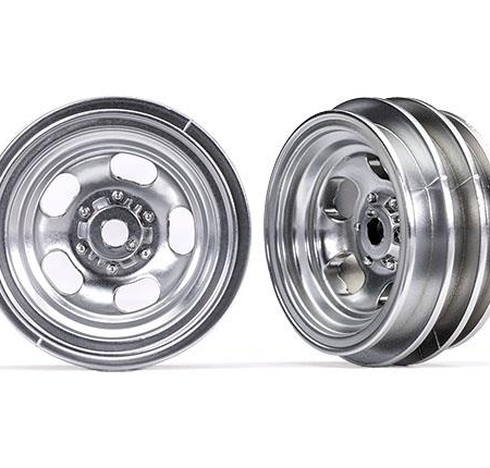 Ruedas, 1.0' (cromo satinado) (2)