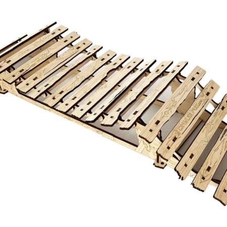 ToysWD Crawler Park: Parque de obstáculos RC Puente Tibetano 1/10