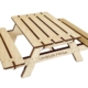 Parque de orugas ToysWD: Mesa de picnic a escala 1/10