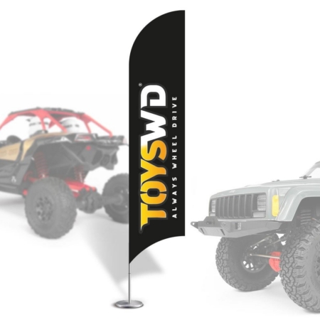 ToysWD Crawler Park: Bandera ToysWD 1/10 (2 piezas)