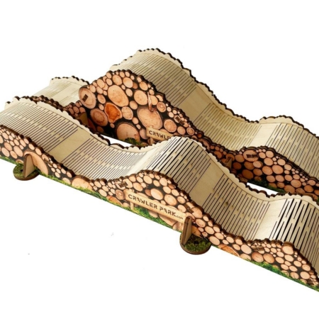 ToysWD Crawler Park: Obstáculo de la etapa 1 para circuitos de Crawler Park RC a escala 1/18 y 1/24