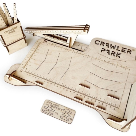 ToysWD Crawler Park: Mesa de sistema de configuración 1/24 y 1/18 parque de orugas rc