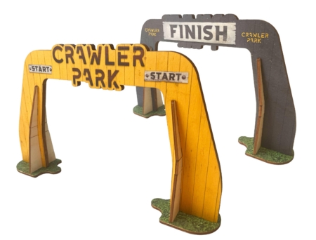 ToysWD Crawler Park: Circuito de inicio y fin del parque RC Crawler Arc 1/18 y 1/24