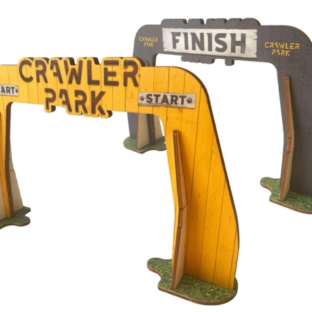 ToysWD Crawler Park: Circuito de inicio y fin del parque RC Crawler Arc 1/18 y 1/24