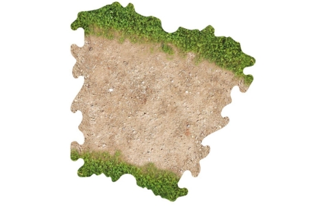 ToysWD Crawler Park: 3 curvas terrestres para circuito de Crawler Park RC a escala 1/18 y 1/24