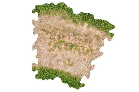 ToysWD Crawler Park: 3x Curvas de Lodo para Circuito de Crawler Park RC 1/18 y 1/24