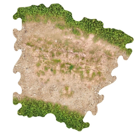 ToysWD Crawler Park: 3x Curvas de Lodo para Circuito de Crawler Park RC 1/18 y 1/24