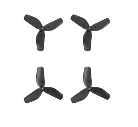 Hélice UdiRC 2xA, 2xB para dron U61 Beetle Mini