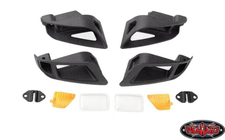 Cubos ligeros RC4WD para el remolque Traxxas TRX-6 Ultimate RC Hauler (VVV-C1422)