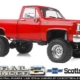 RC4WD Trail Finder 2 LWB RTR con carrocería rígida Chevrolet K10 Scottsdale (versión roja)