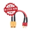 Adaptador de batería XT60 (Hembra) TDean (Macho) con cable 11cm. A0908