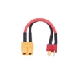 Adaptador de batería XT60 (Hembra) TDean (Macho) con cable 11cm. A0908