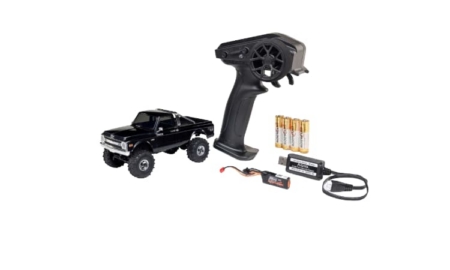 Axial SCX30 Chevrolet K10 4X4 1/30 RTR Brushed Rock Crawler (con Batería y cargador) Negro AXI-2260T2
