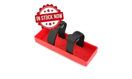 Bandeja de batería para Crawler 1/10 Roja